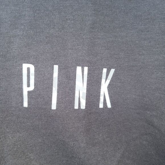 Victoria's Secret Pink Camou  Logo Long sleeve Tee NWT - Picture 1 of 4